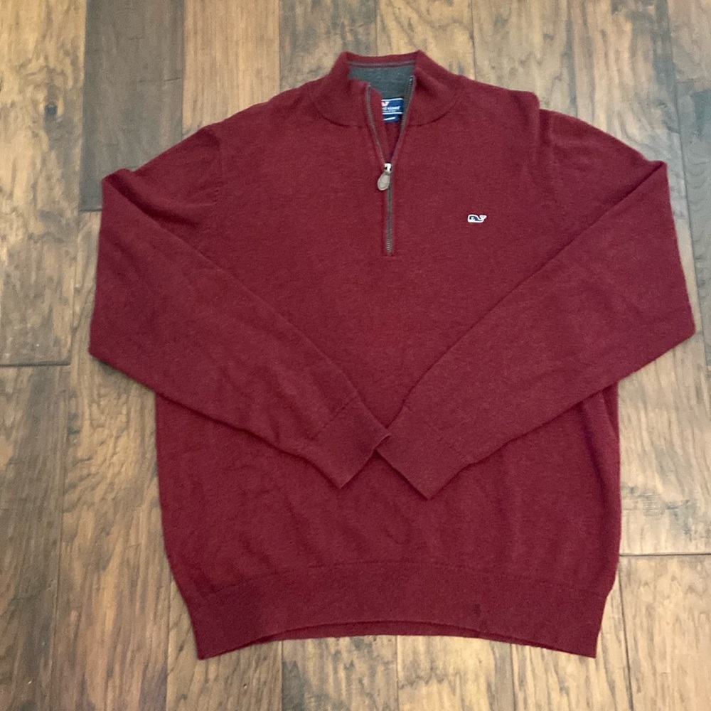Vineyard Vines Quarter Zip | with Cashmere